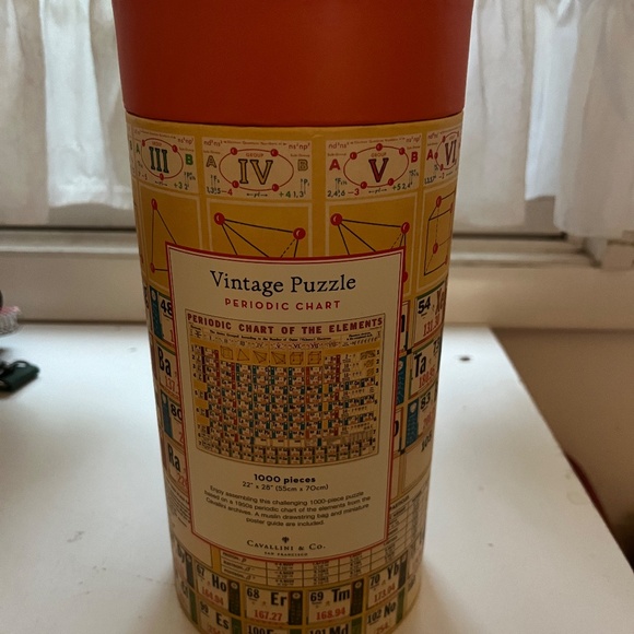 Vintage Periodic Table puzzle - Picture 2 of 3